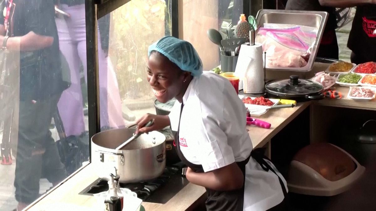 Nigerijka vařila sto hodin v kuse. Přepsala rekord a stala se národní senzací